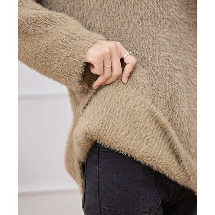 クロス Vネック シャギー | レースレディース  | 詳細画像20 