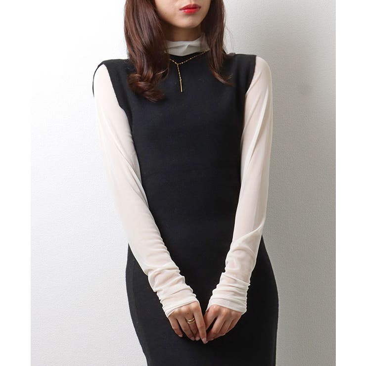 トップス付き ノースリーブ マーメイド | レースレディース  | 詳細画像7 