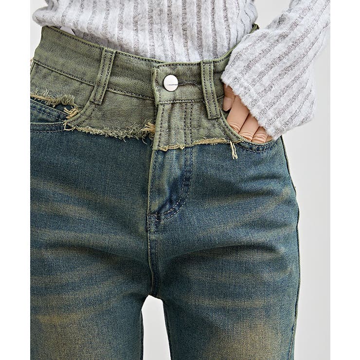 配色 切り替え ハイウエスト | レースレディース  | 詳細画像10 