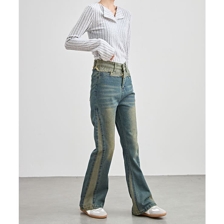 配色 切り替え ハイウエスト | レースレディース  | 詳細画像8 