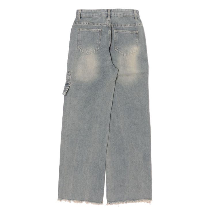【直営・関税送料込】ハイウエストジーンズ AZUL by moussy（アズールバイマウジー）の「HIGH WAIST DENIM