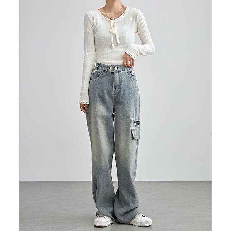 ハイウエスト サイド ポケット | レースレディース  | 詳細画像8 