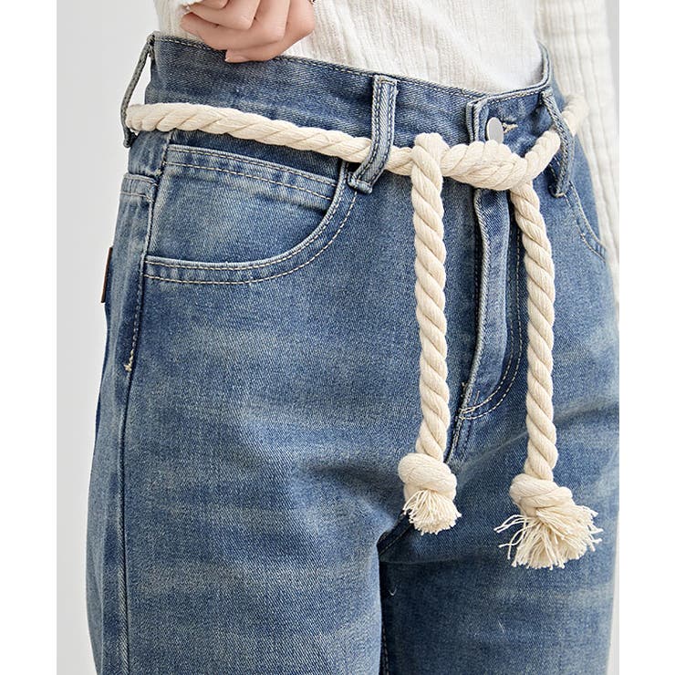 ロープベルト付き ハイウエスト フリンジ | レースレディース  | 詳細画像10 