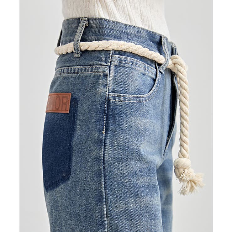 ロープベルト付き ハイウエスト フリンジ | レースレディース  | 詳細画像11 