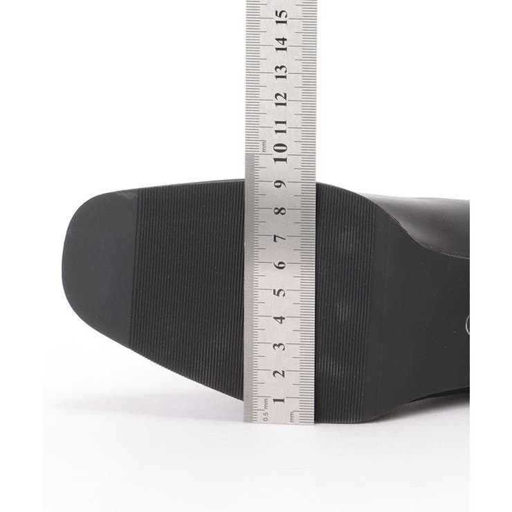 スクエアトゥ レザー調 チャンキー | レースレディース  | 詳細画像20 