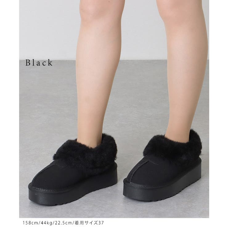 ボリューム ファー付き 厚底 | レースレディース  | 詳細画像3 