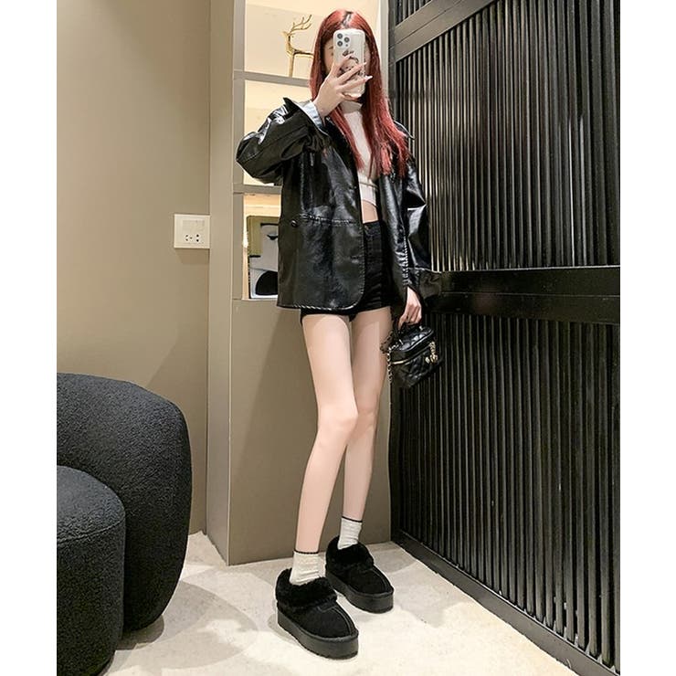 ボリューム ファー付き 厚底 | レースレディース  | 詳細画像7 