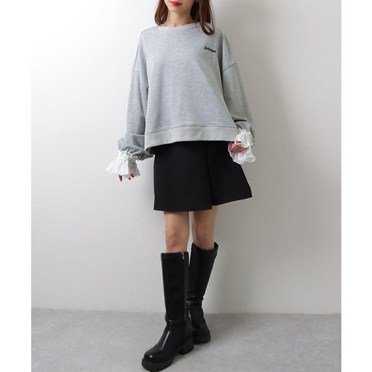 フリルカフス レトロ プルオーバー | レースレディース  | 詳細画像7 