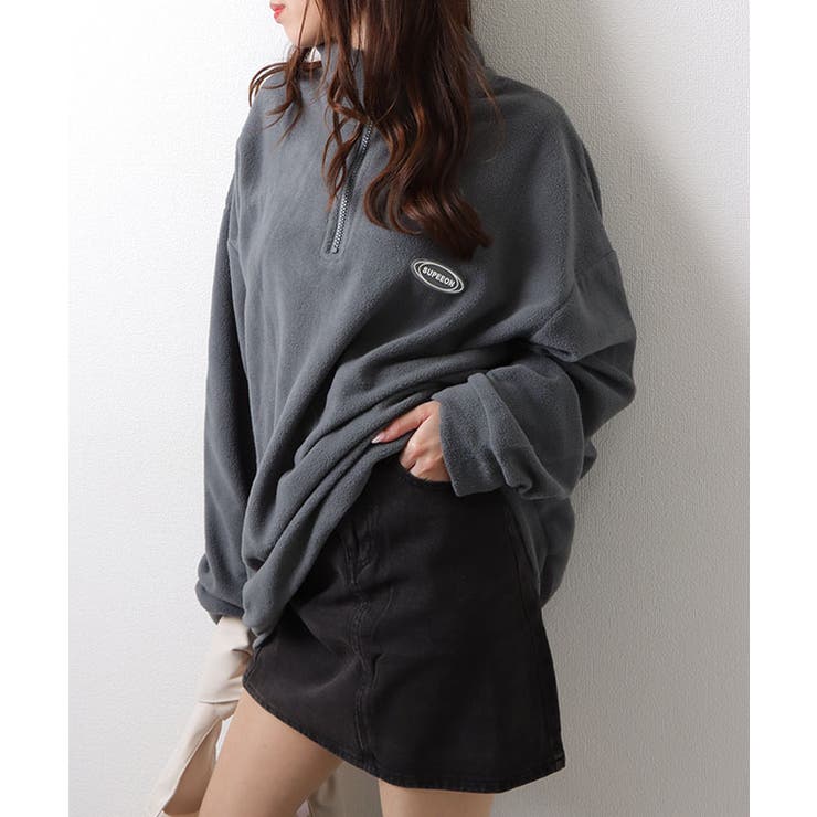 ボア ハーフジップ プルオーバー | レースレディース  | 詳細画像10 