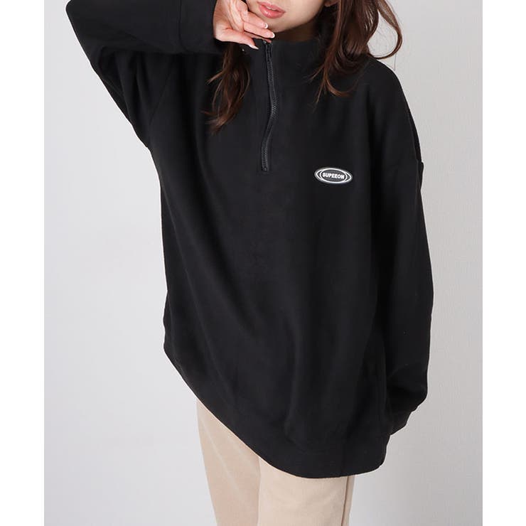 ボア ハーフジップ プルオーバー | レースレディース  | 詳細画像4 