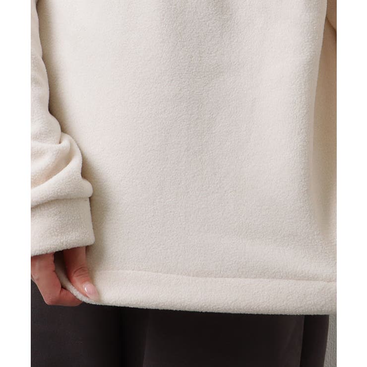 オーバーサイズ フリース ハーフジップ | レースレディース  | 詳細画像20 