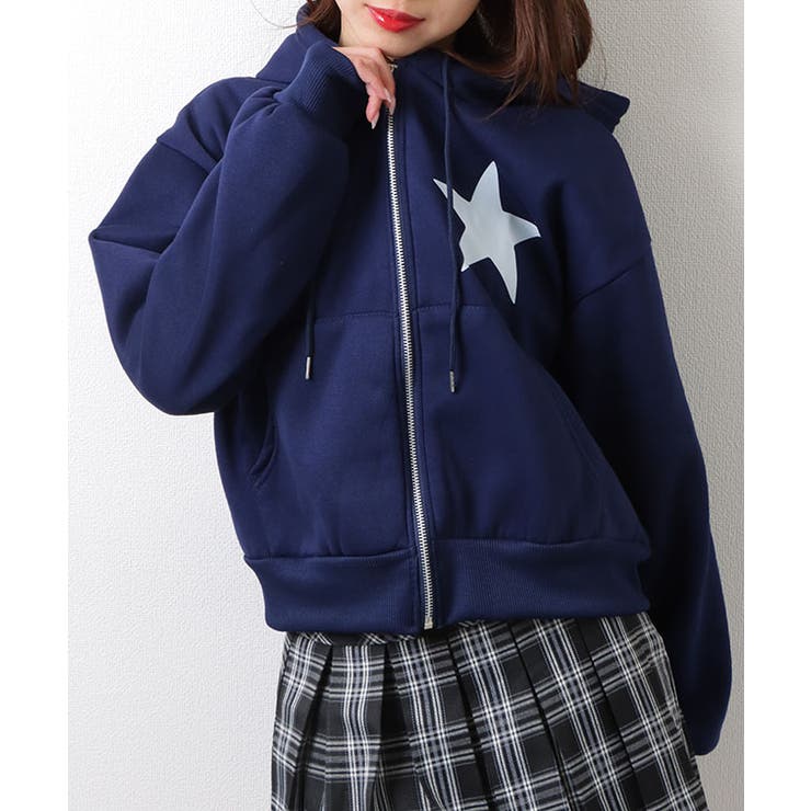 ショート丈 星 スタープリント | レースレディース  | 詳細画像6 