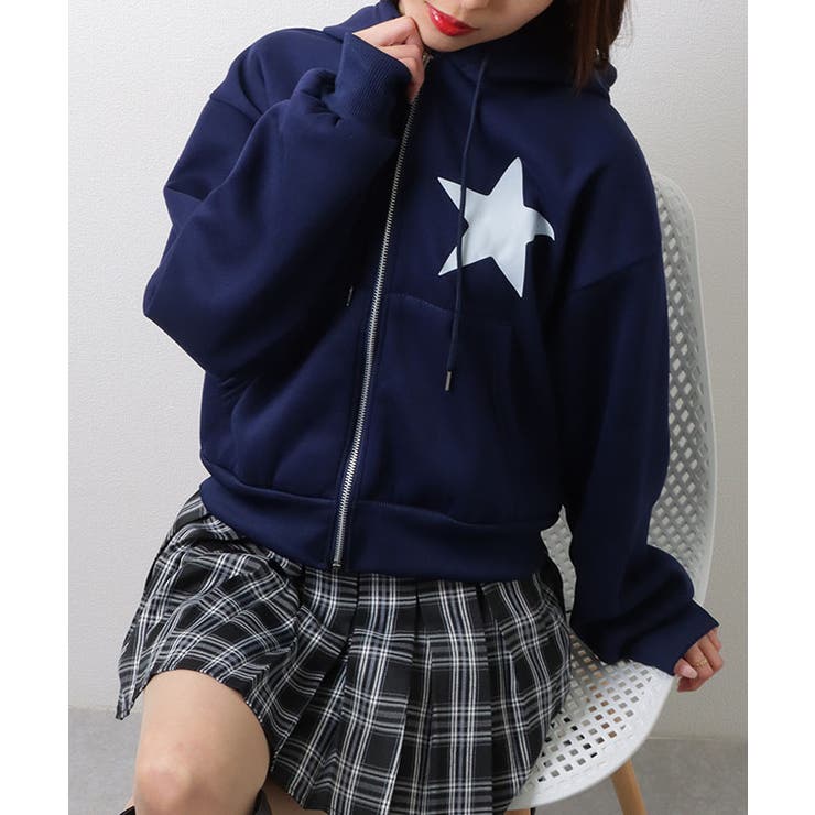 ショート丈 星 スタープリント | レースレディース  | 詳細画像8 