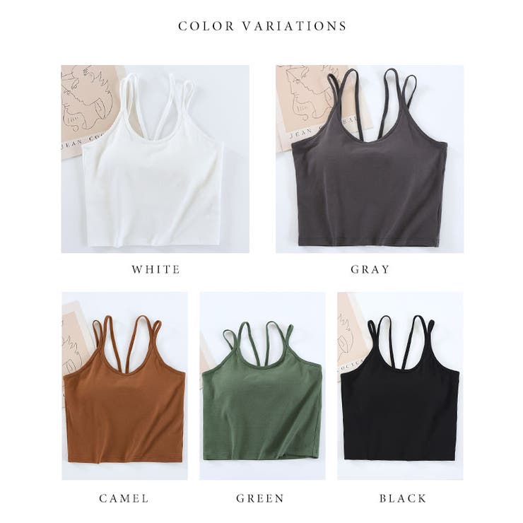 ソリッドカラー ダブル ストラップ | レースレディース  | 詳細画像7 