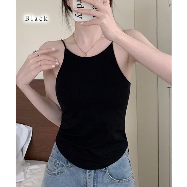 ソリッドカラー ラウンドヘム カップ付き | レースレディース  | 詳細画像14 