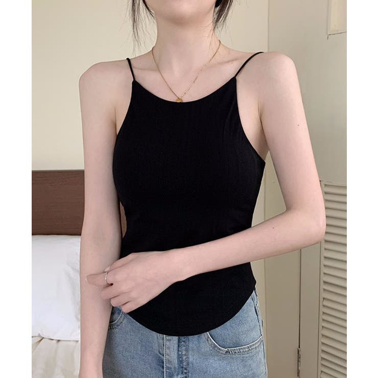 ソリッドカラー ラウンドヘム カップ付き | レースレディース  | 詳細画像15 