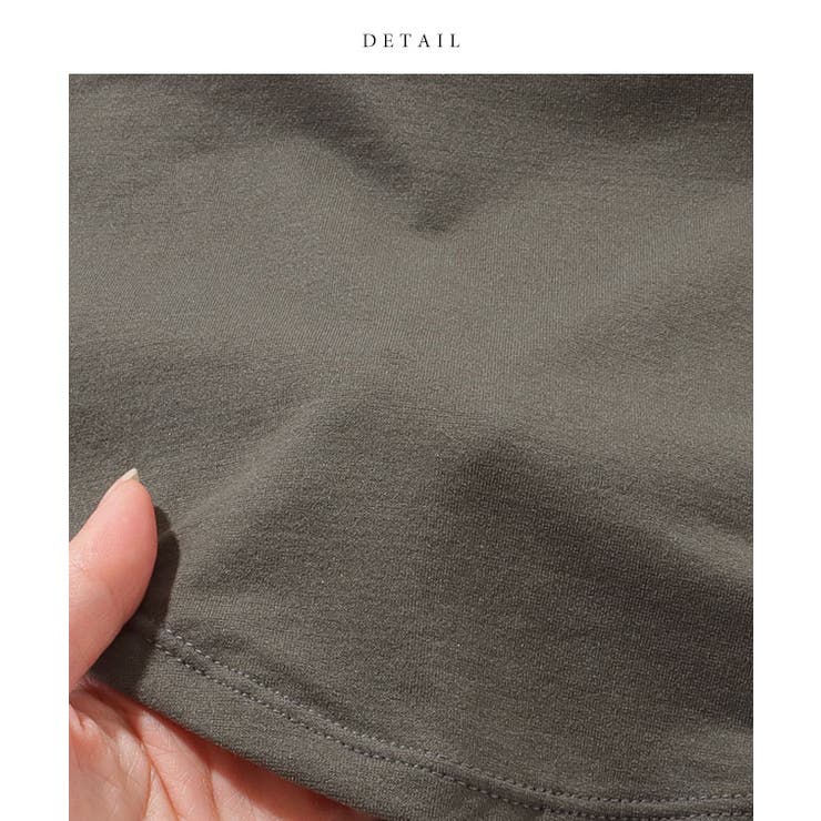 ソリッドカラー ラウンドヘム カップ付き | レースレディース  | 詳細画像18 