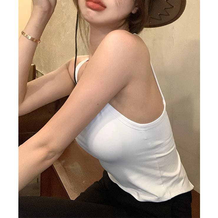 ソリッドカラー バック スリットカップ付き | レースレディース  | 詳細画像9 