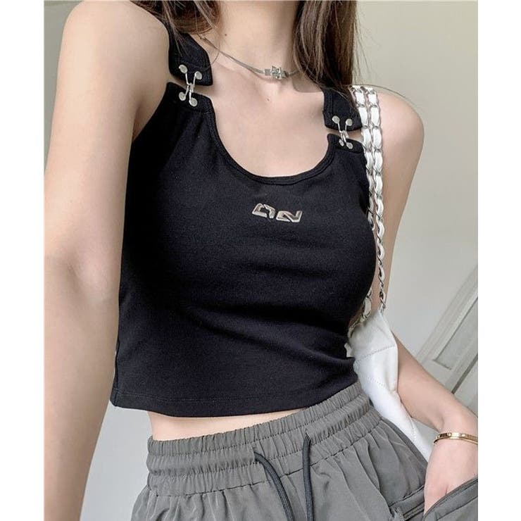 ソリッドカラー サスペンダー風 コンパクト | レースレディース  | 詳細画像12 