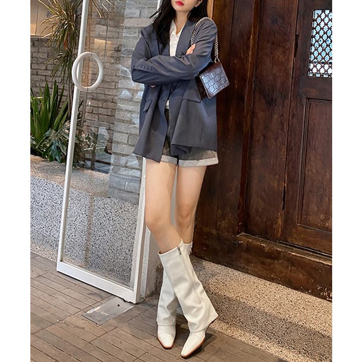 レザー調 サイド パール | レースレディース  | 詳細画像12 