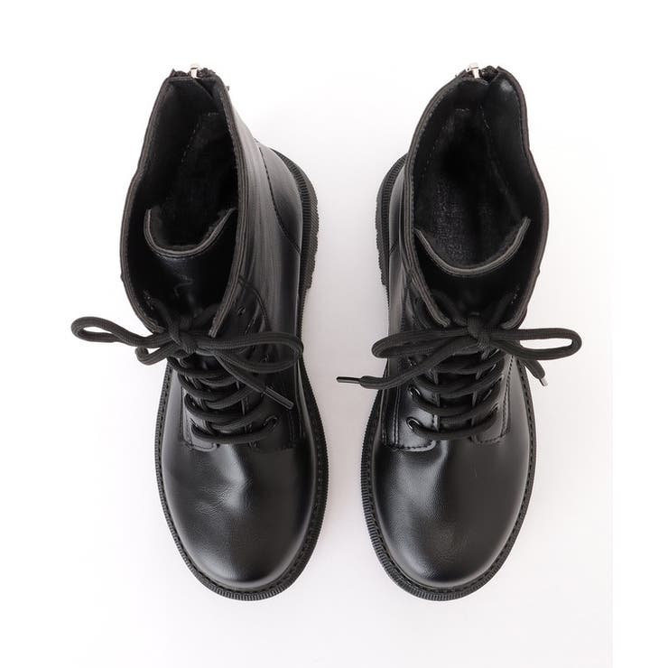 レザー調 バックファスナー レースアップ | レースレディース  | 詳細画像14 