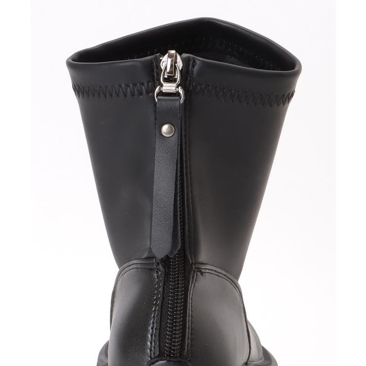 バックファスナー レザー調 厚底 | レースレディース  | 詳細画像19 