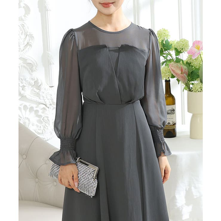 キャンディ袖 パフスリーブ シアー | レースレディース  | 詳細画像8 