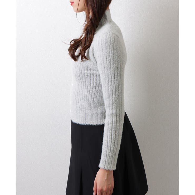 カットアウト シャギー フロントボタン | レースレディース  | 詳細画像11 