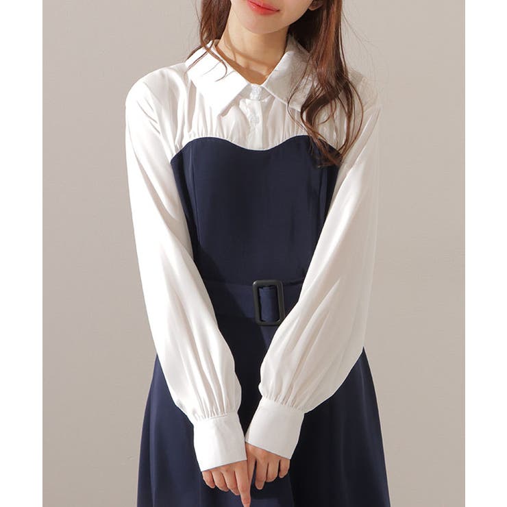 ウエストギャザー ハイウエスト ブラウス | レースレディース  | 詳細画像10 