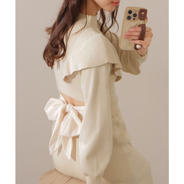 2点セット バックリボン フリル | レースレディース  | 詳細画像13 