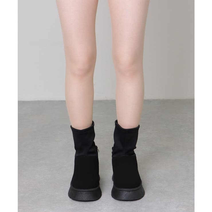 スエード調 厚底 ドッキング | レースレディース  | 詳細画像8 