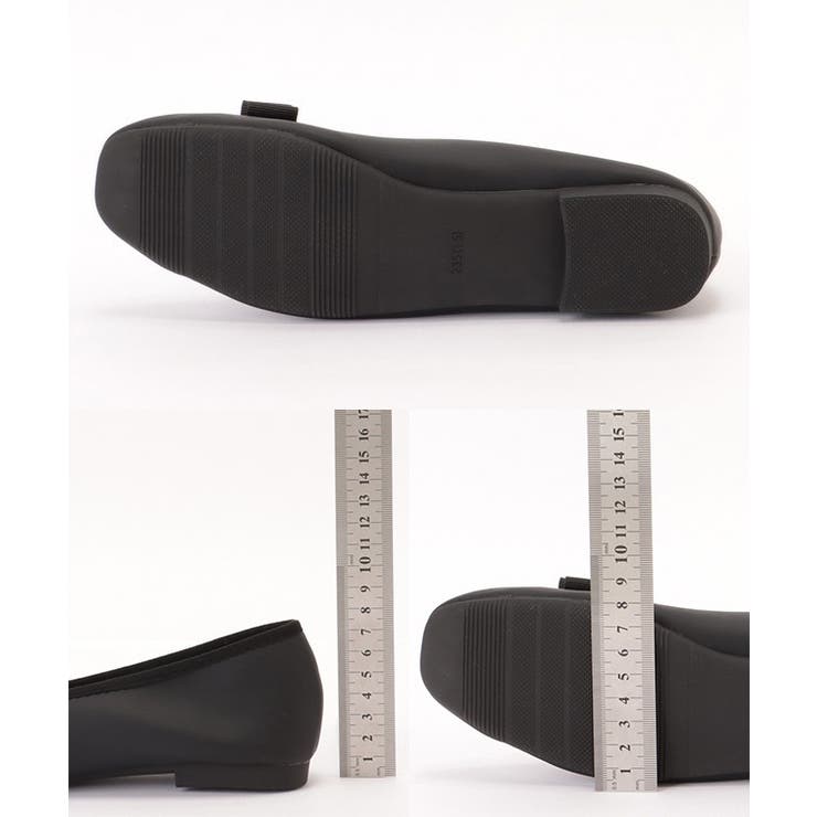 スクエアトゥ レザー調 グログラン | レースレディース  | 詳細画像20 