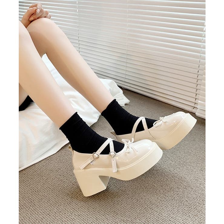 レザー調 ダブル ストラップ | レースレディース  | 詳細画像12 