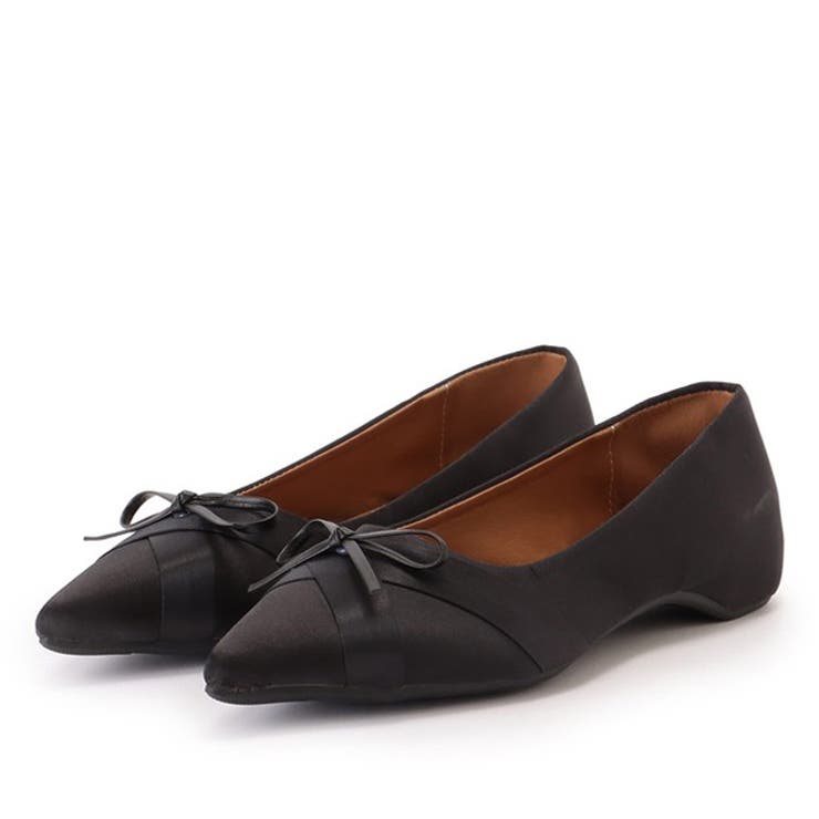 レザー調 クロスリボン ポインテッド | レースレディース  | 詳細画像1 