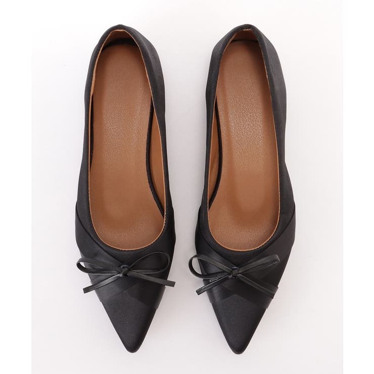 レザー調 クロスリボン ポインテッド | レースレディース  | 詳細画像7 