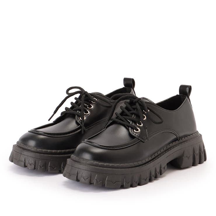 レザー調 トラックソール 厚底 | レースレディース  | 詳細画像1 