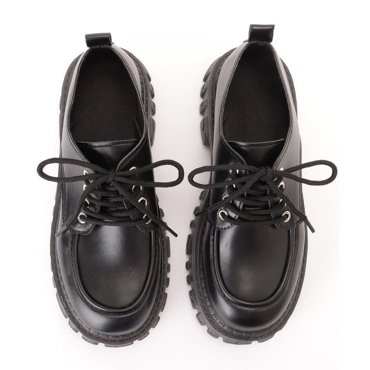 レザー調 トラックソール 厚底 | レースレディース  | 詳細画像14 