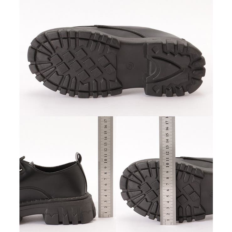 レザー調 トラックソール 厚底 | レースレディース  | 詳細画像20 