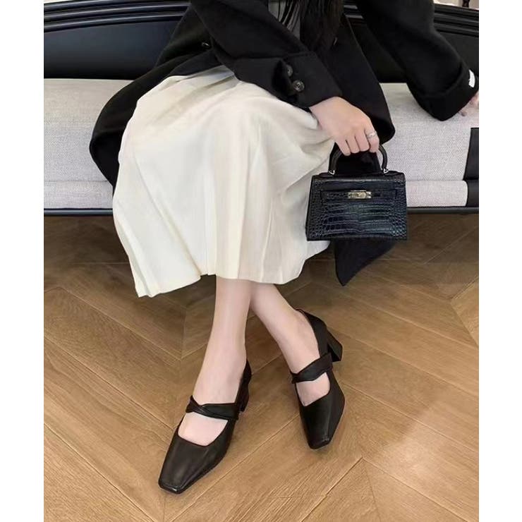 レザー調 チャンキー ハイヒール | レースレディース  | 詳細画像4 