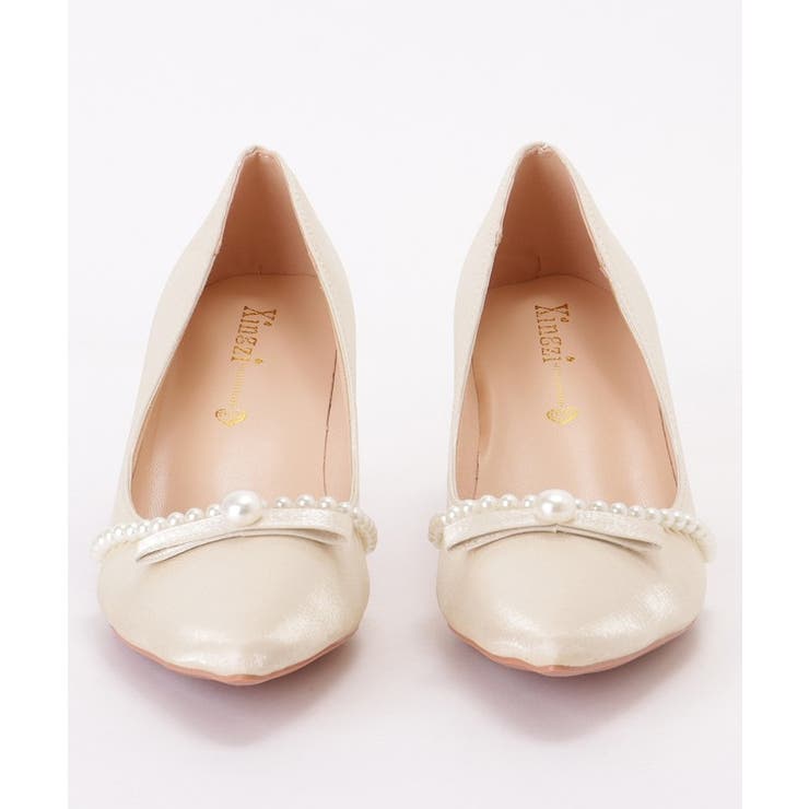 レザー調 パール ライン | レースレディース  | 詳細画像10 