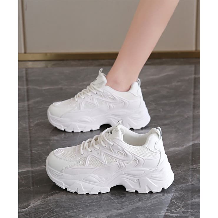 プルストラップ付き ボリューム メッシュ[品番：LCLW0008122