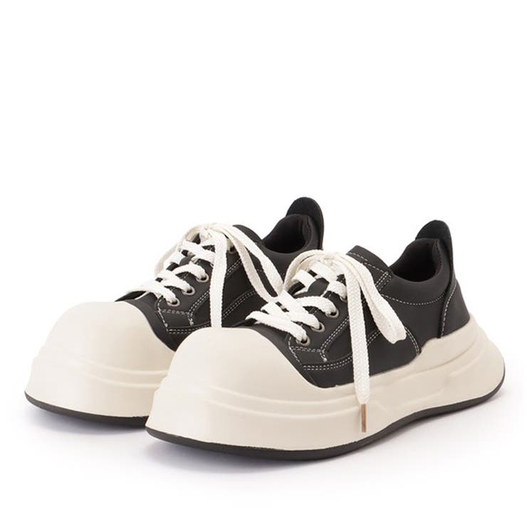 ボリューム ラウンドトゥ 厚底 | レースレディース  | 詳細画像1 