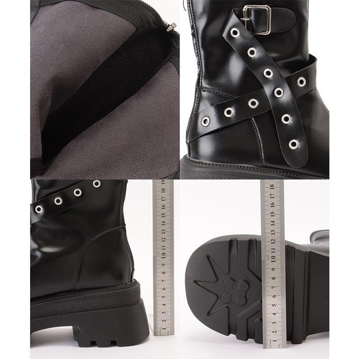 レザー調 スタッズ クロス | レースレディース  | 詳細画像20 