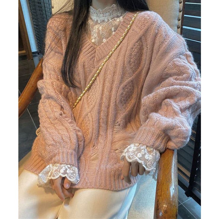 シアー 花柄 レース | レースレディース  | 詳細画像10 