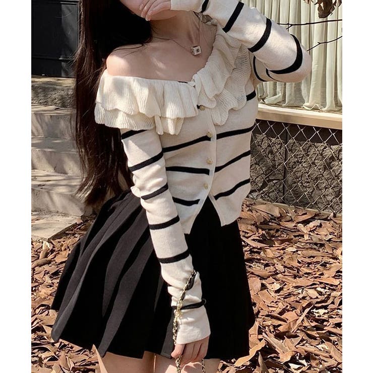 ダブル フリル 長袖 | レースレディース  | 詳細画像9 