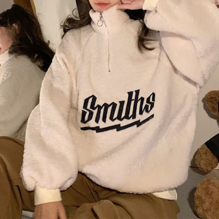 ハーフジップ 配色 ロゴ | レースレディース  | 詳細画像1 