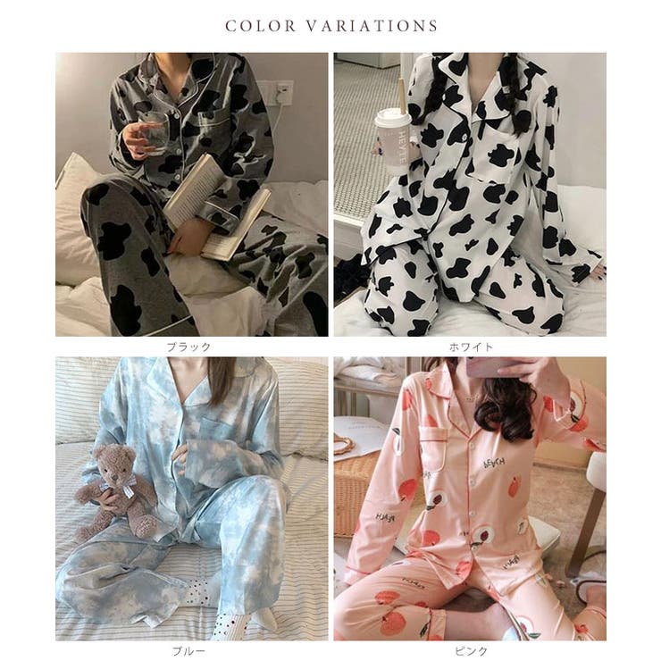 プリント柄 開襟 長袖 | レースレディース  | 詳細画像2 