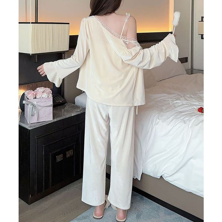 ベロア キャミソール トップス | レースレディース  | 詳細画像11 