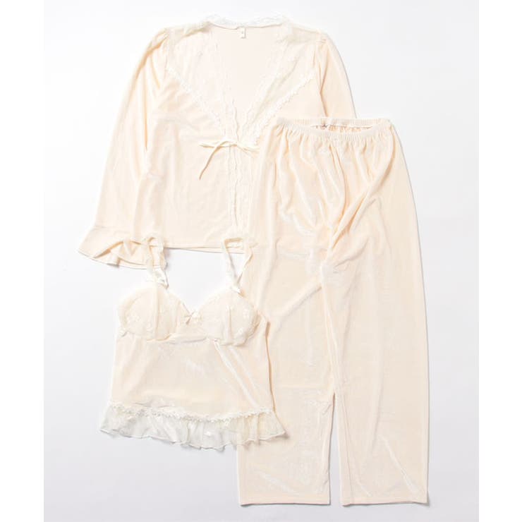 ベロア キャミソール トップス | レースレディース  | 詳細画像14 