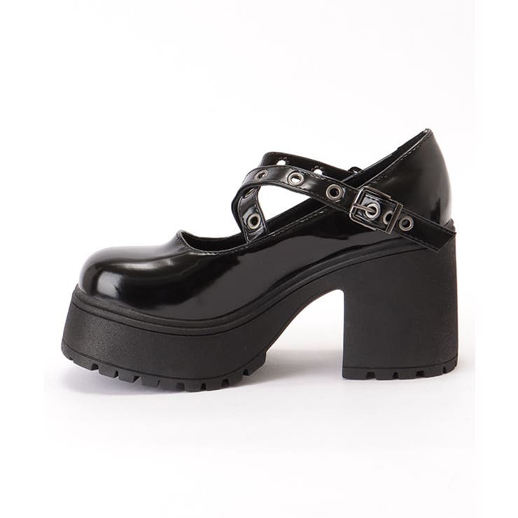 エナメル風 厚底 ハイヒール | レースレディース  | 詳細画像13 